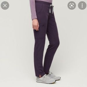 Purple Shadow Yola™ - Medium Petite Skinny Scrub Pants